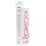 Vibrador Com Anéis Ponto G Toque Aveludado 10x2,5cm Rosa 