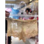 Calcinha Caleçon Rendada Nude M (42)