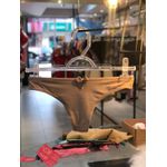 Calcinha Fio Duplo Chocolate P (40)