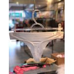 Calcinha Fio Laser Branco P (40)