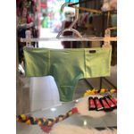 Calcinha Fio Conforto Cos Médio Verde Aquaril P (40)