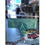 Calcinha Fio Conforto Cos Médio Verde Aquaril P (40)