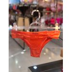 Calcinha Tanga Conforto Laranja P (40)