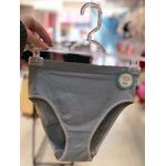 Calcinha Tanga Eco Modal Washed Prata M (42)