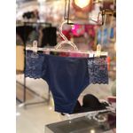 Calcinha Tanga Larga Com Lateral Em Renda M (42)