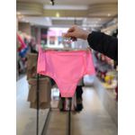 Calcinha Tanga Lisa Cos Médio Rosa Pantera1201 GG(46)