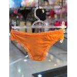 Calcinha Tanga Rendada Laranja P (40)