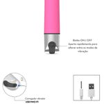 CAPSULA VIBRATORIA RECARREGÁVEL 