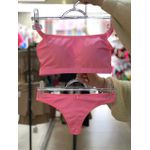 Conjunto Microfibra To Fio Rosa Pantera M(42)