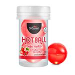 Bolinha Hot Ball Beija Muito Duplo Frutas Vermelhas