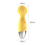 Mini Massageador Varinha Mágica MVM1222 - Amarelo