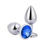 Plug Anal Metal Azul P