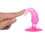 Plug Anal Silicone Cônico Rosa G