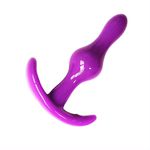 Plug Anal Silicone Roxo P