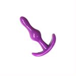 Plug Anal Silicone Roxo P