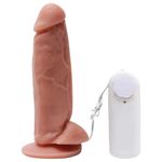 PROTESE COM VIBRO E VENTOSA 17 X 5CM EXTASE