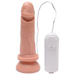 Pênis Vibrador Controle Externo 17x4CM KGEL