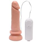 Pênis Vibrador Controle Externo 17x4CM KGEL