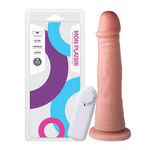 PROTESE VIBRADOR EXTERNO VENTOSA 19,5 X 4CM SOULSEX