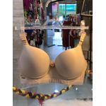 Sutiã Copa Em Microfibra Base com Bojo 48 e Aro