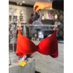 Sutiã Microfibra Renda Copa D Vermelho Cereja EGG (48)