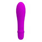 MINI VIBRADOR ESTIMULADOR ESPIRAL - MPL1055 ROXO