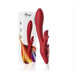 VIBRADOR PONTO G COM ETIMULADOR DRAGON