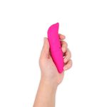 Vibrador Ponto G Golfinho Aveludado Rosa