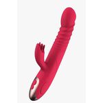 Vibrador Vai E Vem Com Estimulador Clitoriano