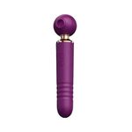 VIBRADOR VARINHA COM VAI E VEM E PULSADOR