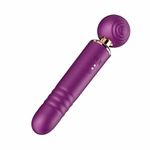 VIBRADOR VARINHA COM VAI E VEM E PULSADOR