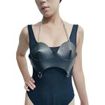 Harness - Top Em Couro e Correntes