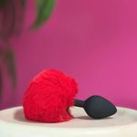 Rabbit - Plug Anal Siliconado Pompom 