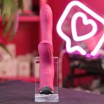 Ring Lcd - Vibra Duplo Com Pulsação / Vai e Vem De Anel