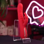 Red Rabbit - Vibrador De Ponto g e Clitóris Com Tapping / Vai e Vem