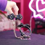 Algema Laço Com Corrente e Fivelas