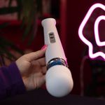 Varinha Mágica 36 Cm - Vibrador Recarregável 10v