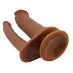 Goran - Dildo Duplo Realístico - 20.0 x 4.2