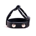 Anel Peniano Em Couro Sintético