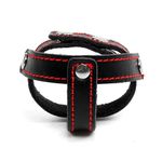 Anel Peniano Em Couro Sintético