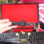 Kit Black Wolf Maleta Sado De Luxo Com Vermelho