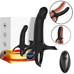 Double Pleasure - Vibrador Anel Companheiro com Controle