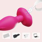 Booty - Plug Anal Com Vibro e Rotação Com App