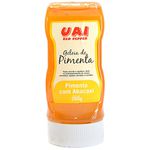 Geleia de Pimenta com Abacaxi Uai Red Pepper Pote Plástico com 260 Gramas
