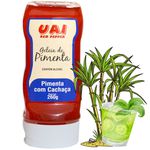 Geleia de Pimenta com Cachaça Uai Red Pepper Pote Plástico com 260 Gramas