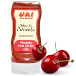 Geleia de Pimenta com Cereja Uai Red Pepper Pote Plástico com 260 Gramas