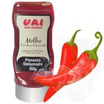 Geleia de Pimenta Defumada Uai Red Pepper Pote Plástico com 260 Gramas
