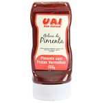 Geleia de Pimenta com Frutas Vermelhas Uai Red Pepper Pote Plástico com 260 Gramas