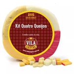 Queijo Napolitano Kit quatro queijos Vila Caipira