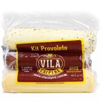 Queijo Provolone Kit Provoletto Vila Caipira